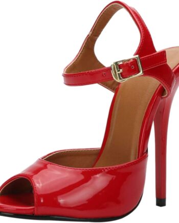 Unisex Men's Women Stiletto High Heel For Women, Ankle Strap Peep Toe Slingback Sandals